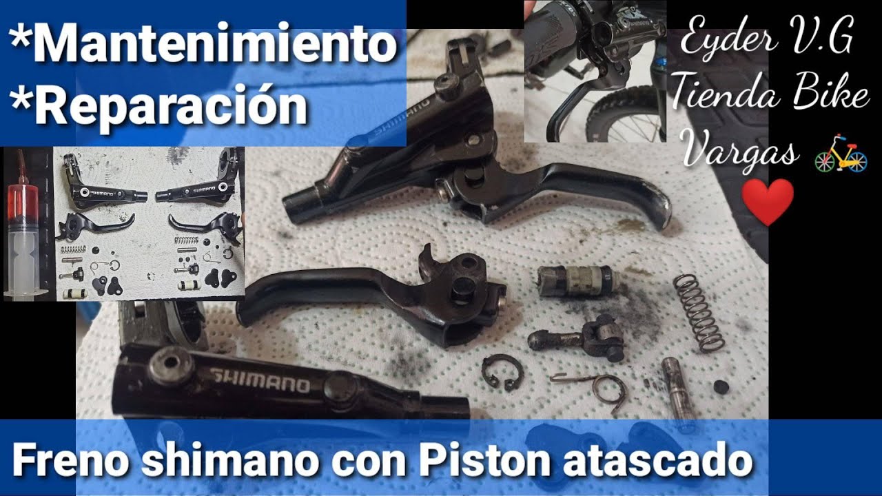 REPARANDO FRENO SHIMANO HIDRAULICO