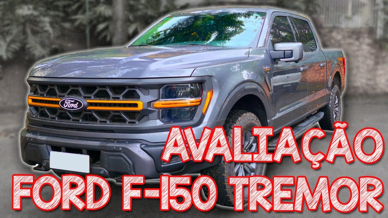 Avaliação NOVA Ford F-150 TREMOR - V8 E UM ESPANCO DE PICKUP GRANDE E BRUTA!