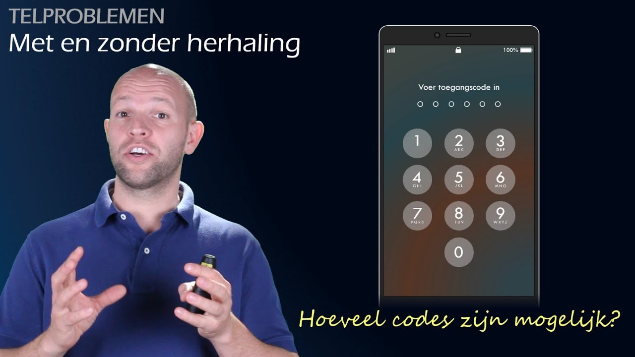 Telproblemen - Met en zonder herhaling (havo/vwo 3) - WiskundeAcademie