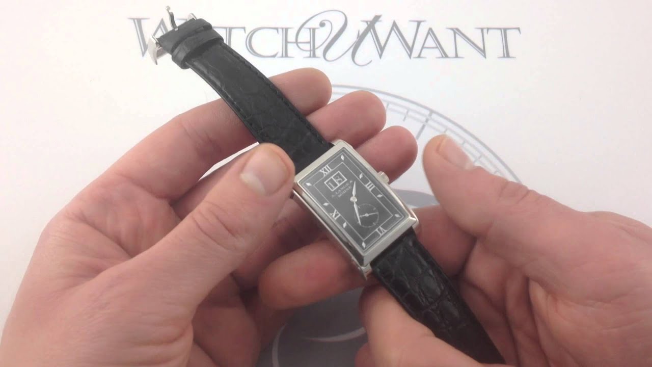 A. Lange & Sohne Cabaret 107.035 Luxury Watch Review