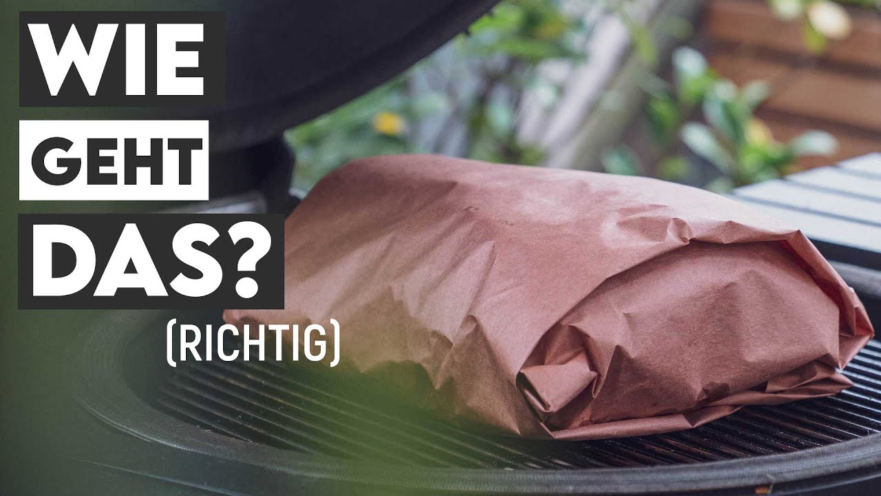 BUTCHER PAPER  richtig verstehen  - Was viele falsch machen!