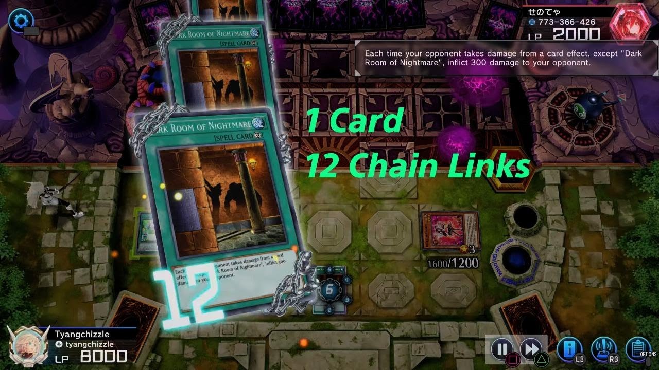 Yu-Gi-Oh! Master Duel - Dark Room Of Nightmare w/ 12 Chain Links 💪🏼
