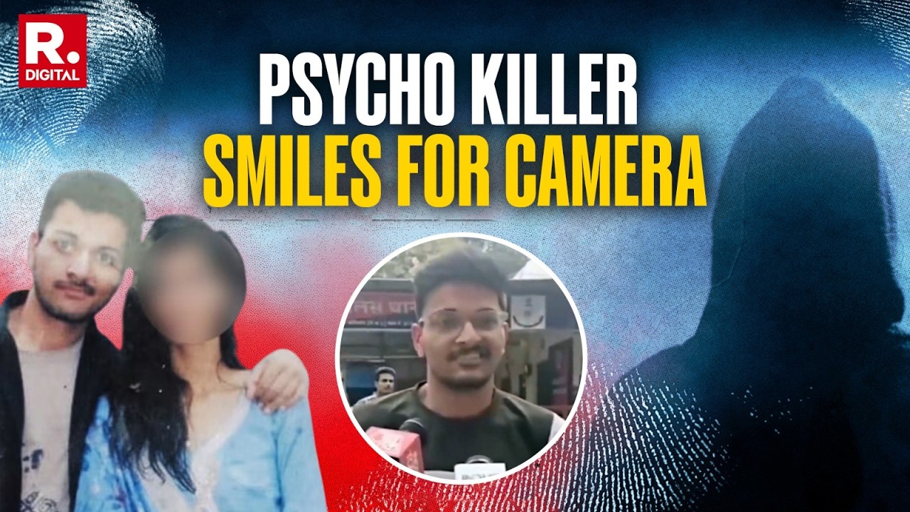 Psycho Killer Smiles in Front of Camera While Making Confession After Killing His Girlfriend