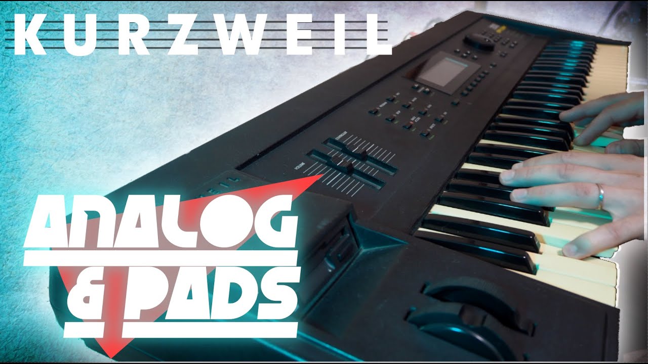 KURZWEIL K2000 (1991) - SOUNDS DEMO - Analog & Pads - (NO TALKING, ONLY PLAY)