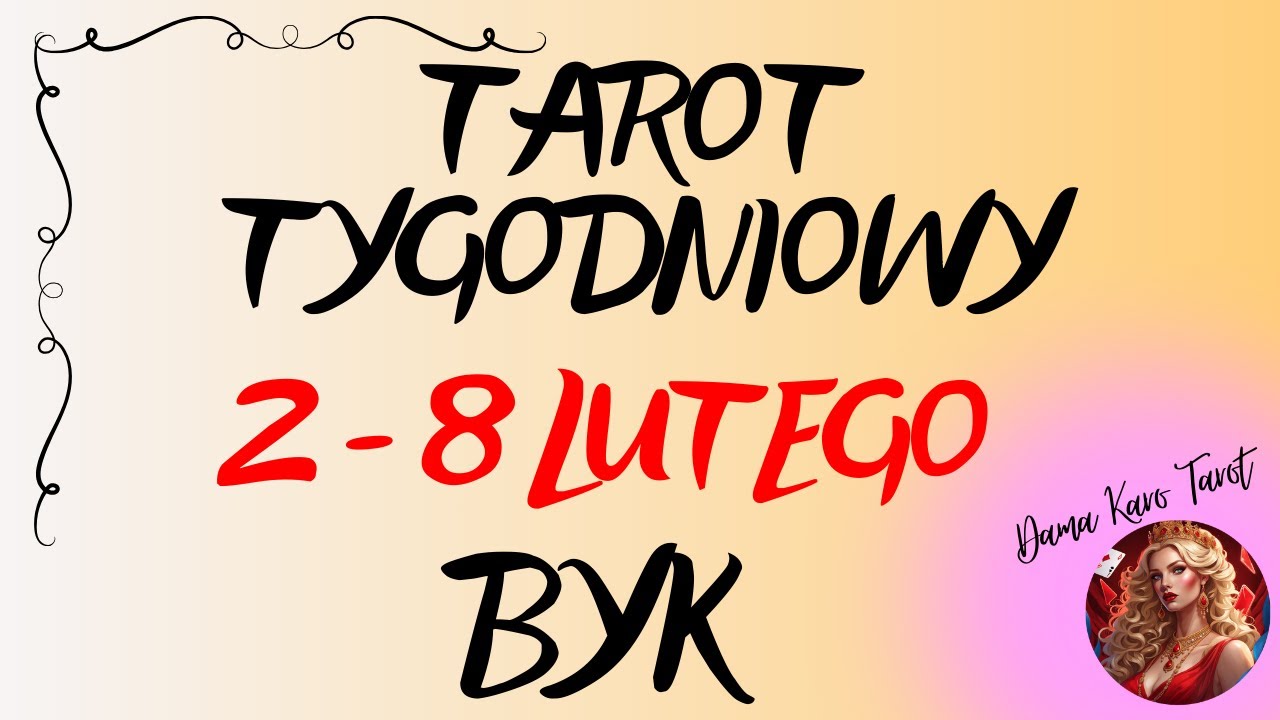 ♉️ BYK 🌞 Tarot tygodniowy od 2 do 8 lutego 2026 🔮🌞✨