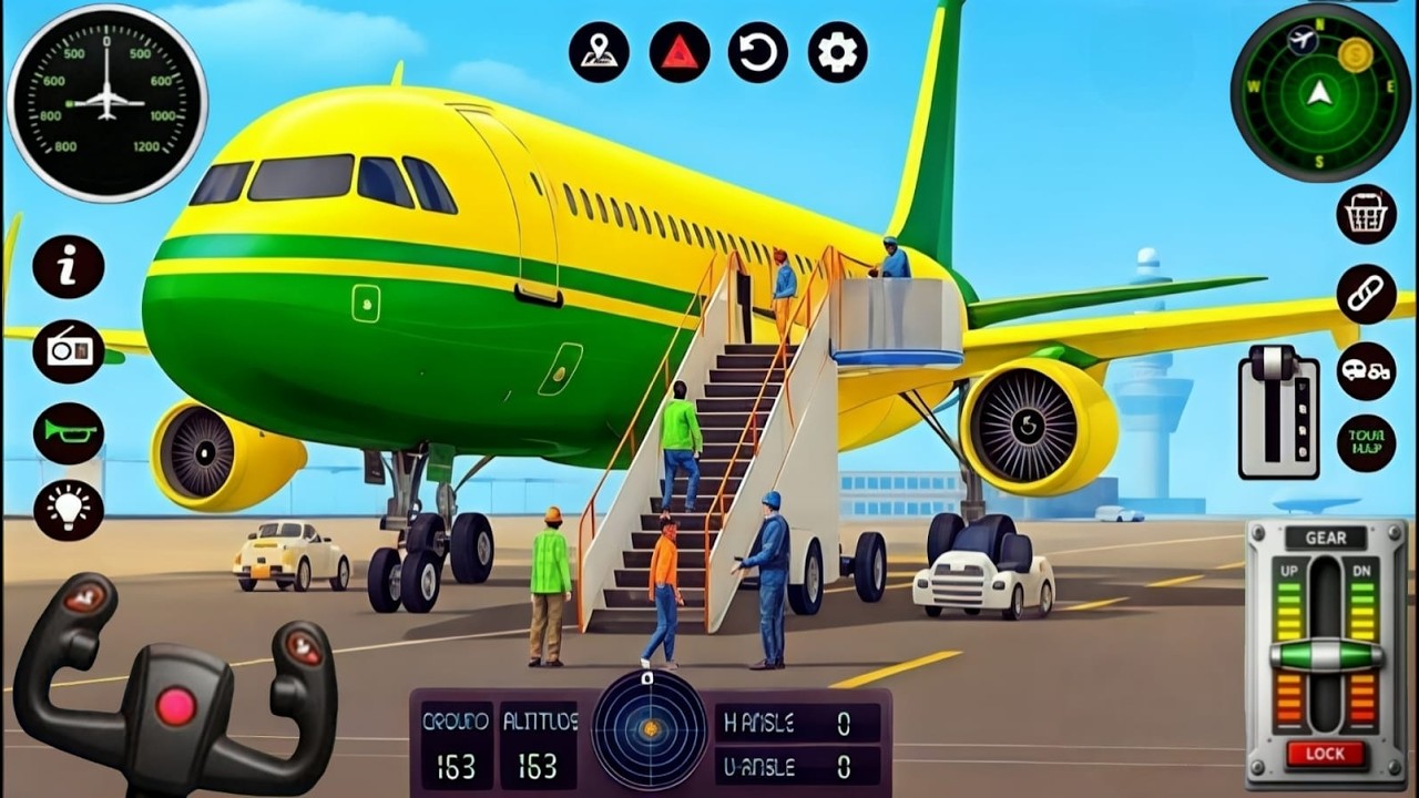 Flight Airplane City Pilot Simulator - Boeing Emergency Landing Goes Wrong 🚨✈️ (Android Gameplay)