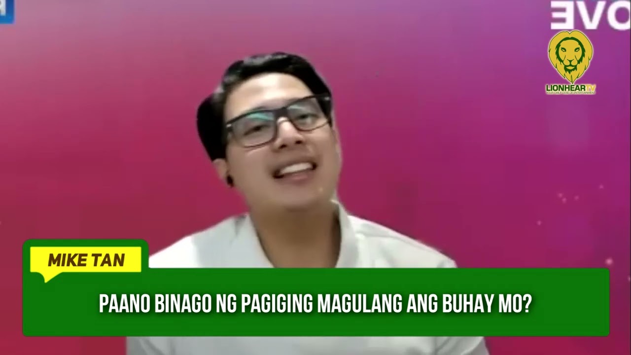 Mike Tan on how being a parent changed him