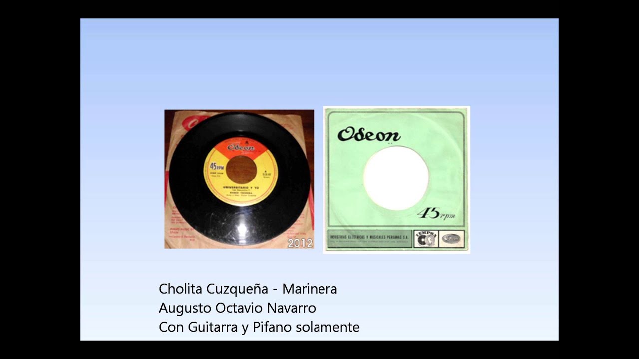 Cholita Cusqueña - Marinera