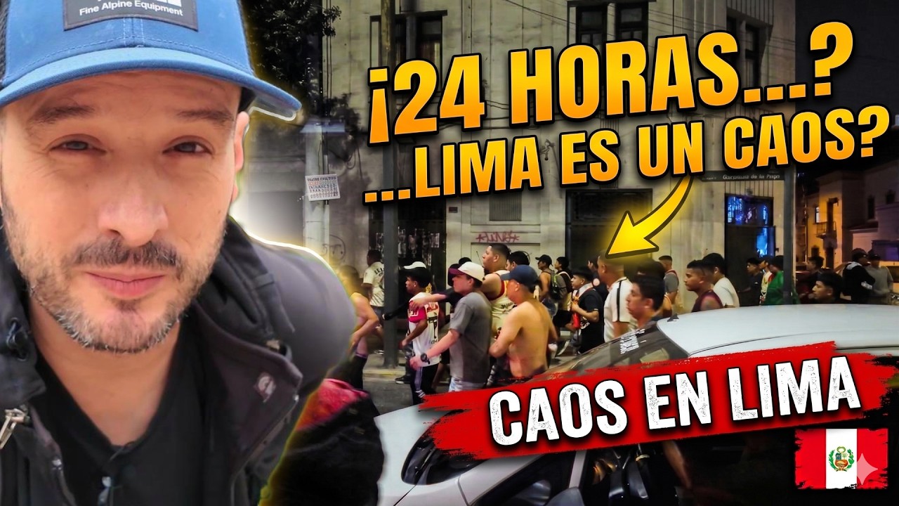 24 HORAS en LIMA 🇵🇪 | Caos, Street Food y la Ciudad que NUNCA Duerme VLOG 2