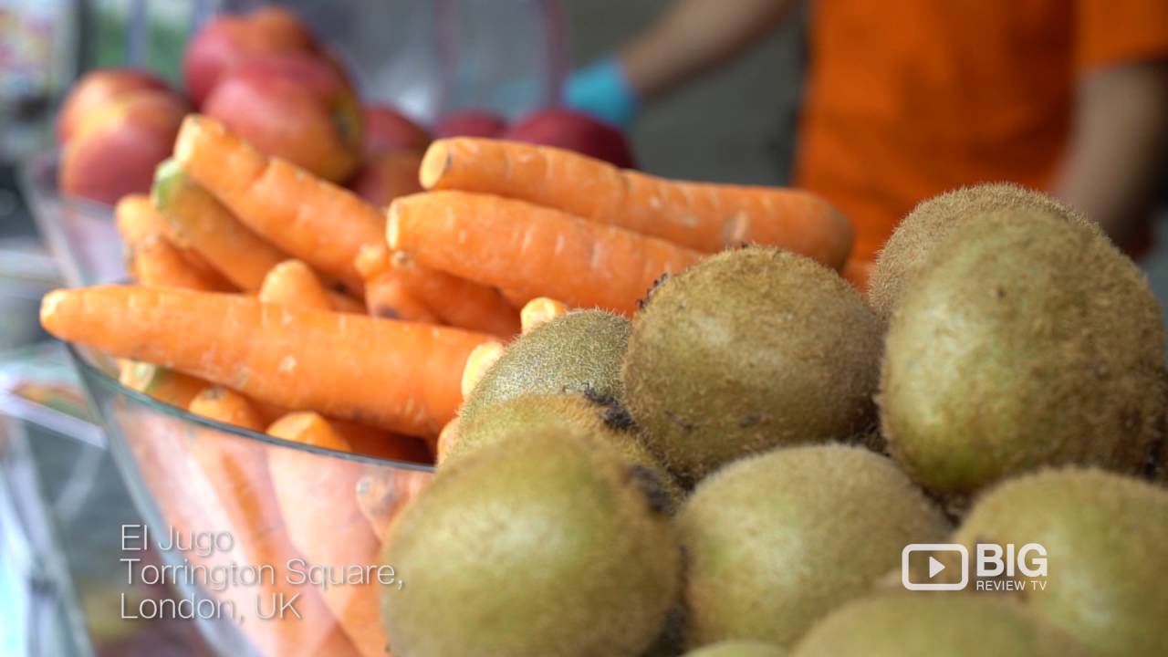 El Jugo Juice Bar London for Fresh Juice and Smoothies
