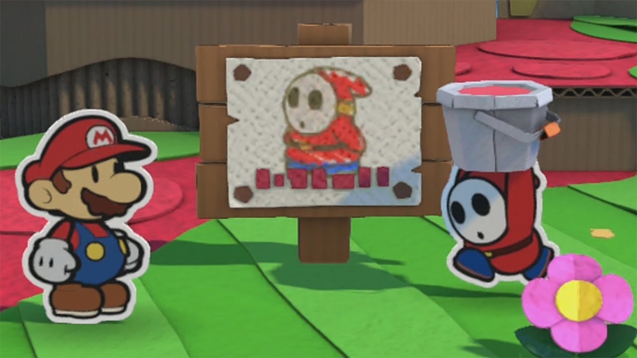 Paper Mario: Color Splash (Wii U) - 100% Walkthrough Part 2 - Ruddy Road