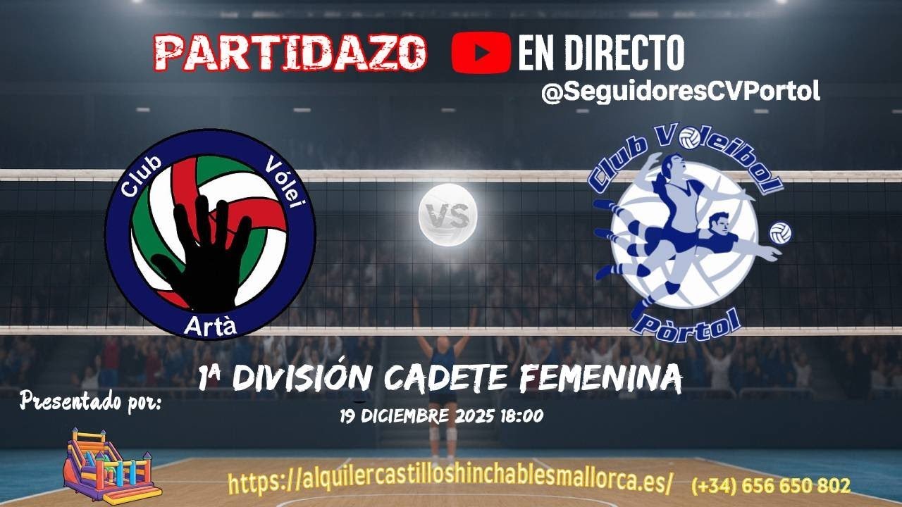 CV ARTÀ vs CV PÒRTOL - 19/12/2025 - 1ª DIV CAD FEM - J11