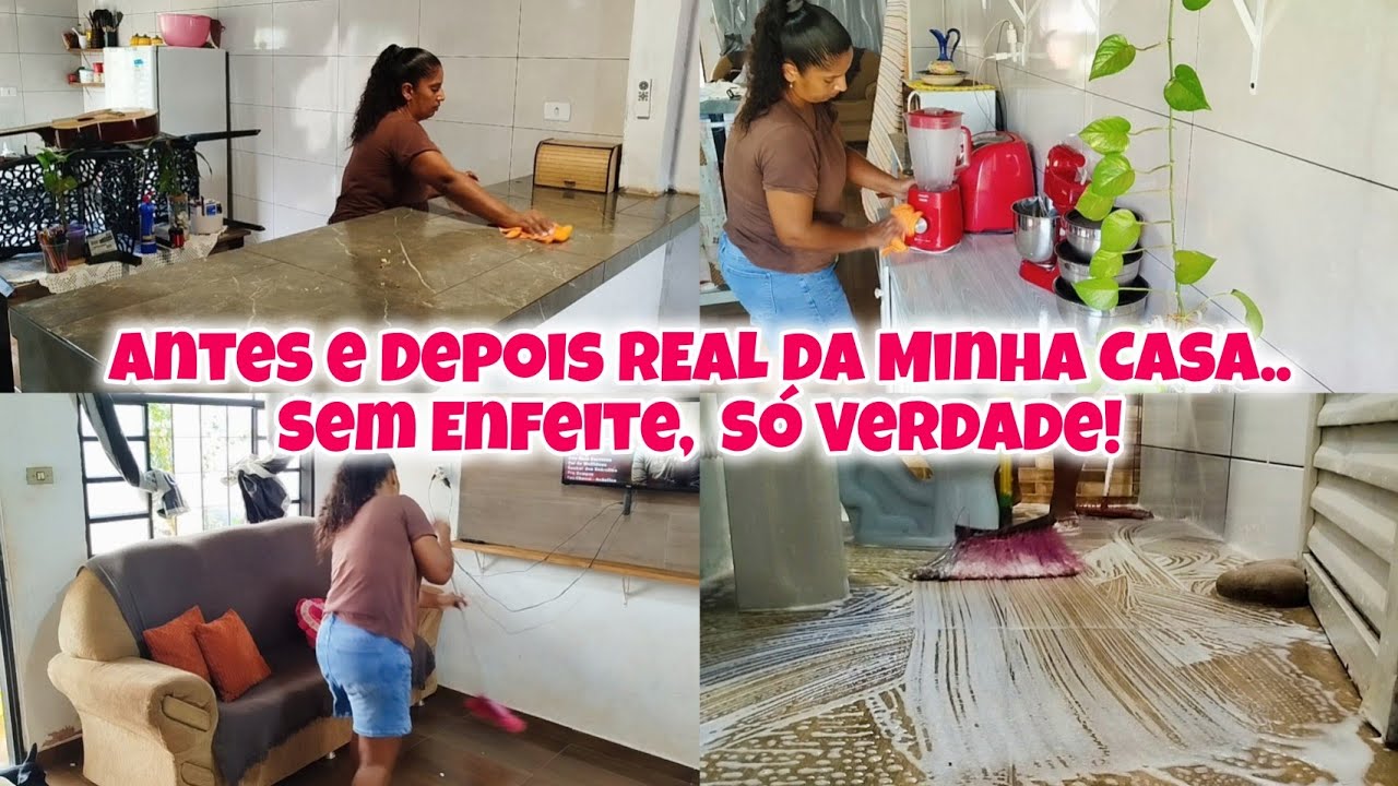 FAXINA COMPLETA na Casa Simples🏠🫧... Organização do Zero + Motivação Real