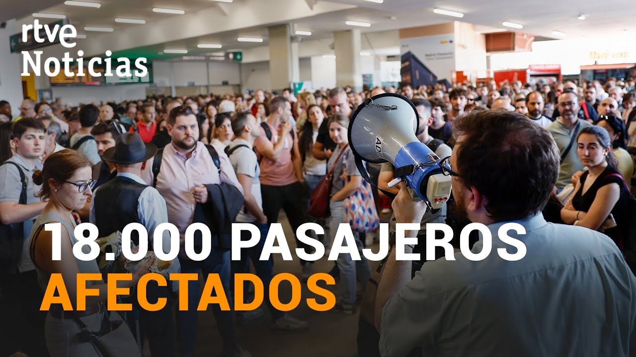 CHAMARTÍN: El DESCARRILAMIENTO de un TREN ha causado una nueva jornada de CAOS FERROVIARIO | RTVE