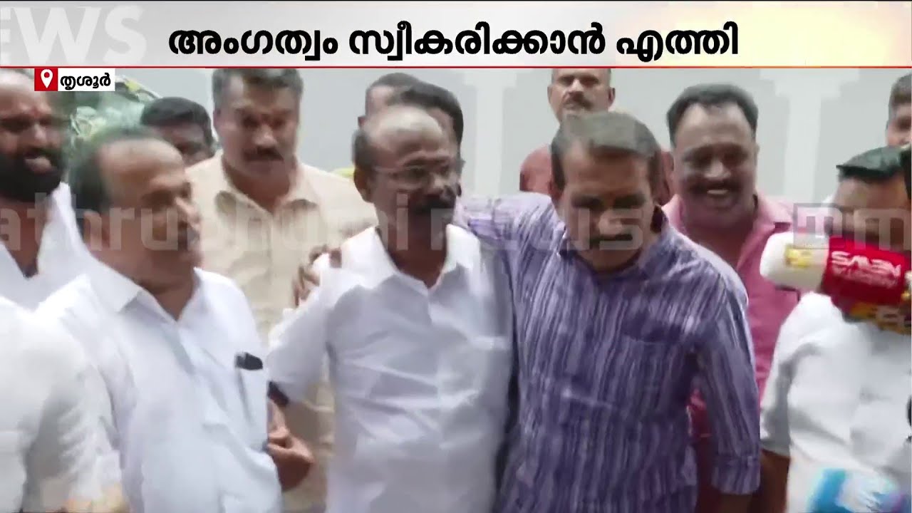 സി സി മുകുന്ദന്‍ ബിജെപി ഓഫീസിലേക്ക് എത്തുന്നു