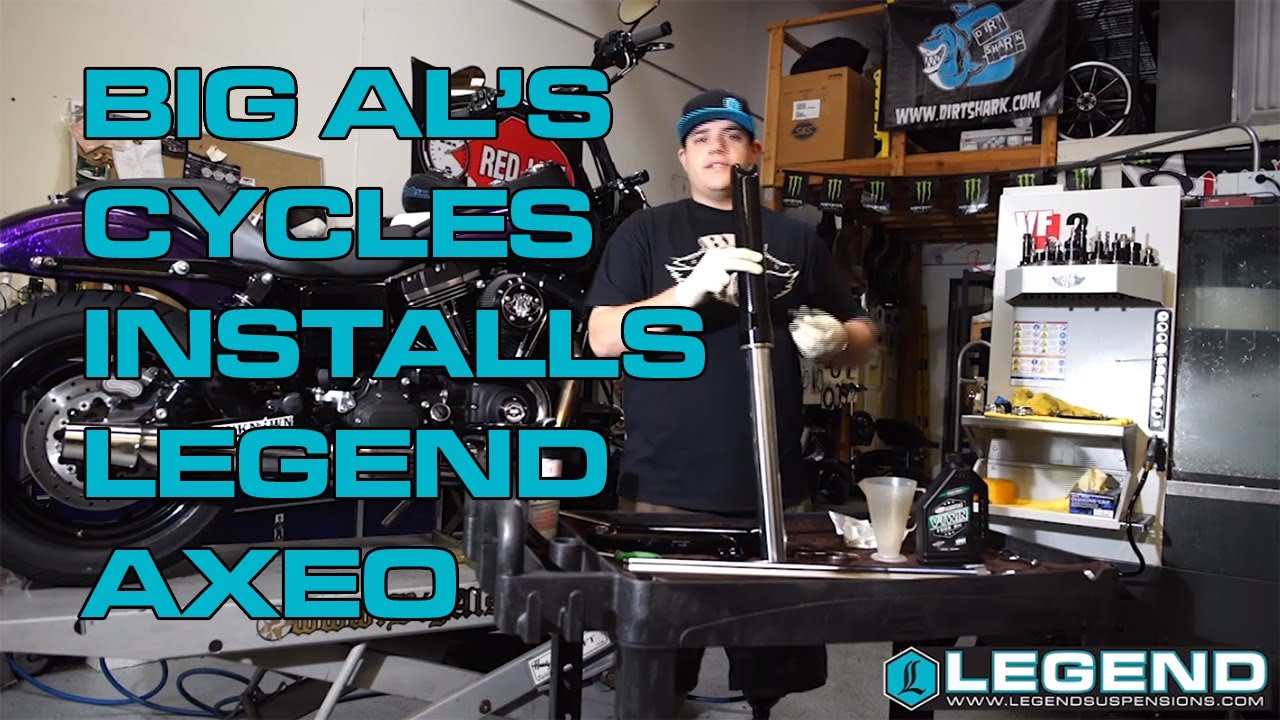 Установка Legend AXEO от Big Al's Cycles