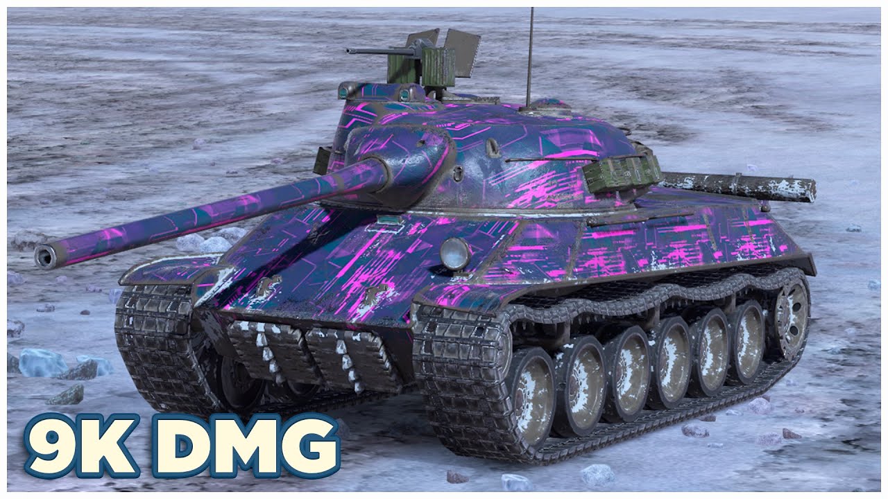 TVP T 50/51 • 9К УРОНА • 5 ФРАГОВ • WoT Blitz