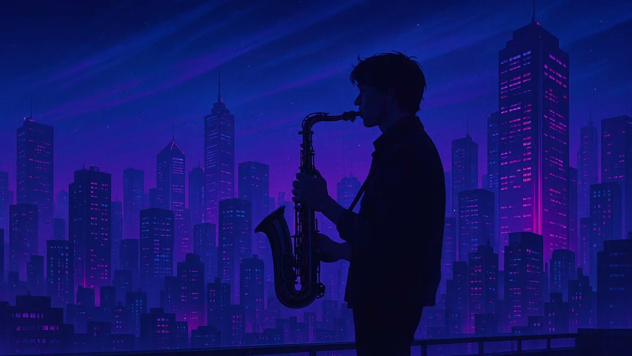 City Glow | Saxophone | Retrowave | Synthwave