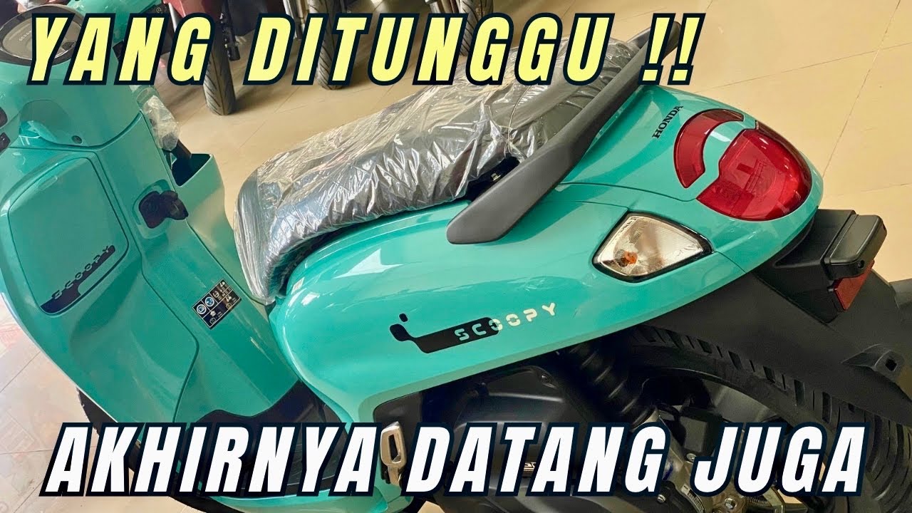 SCOOPY TERBARU 2026 FASHION MINT ‼️WARNANYA MENYALA