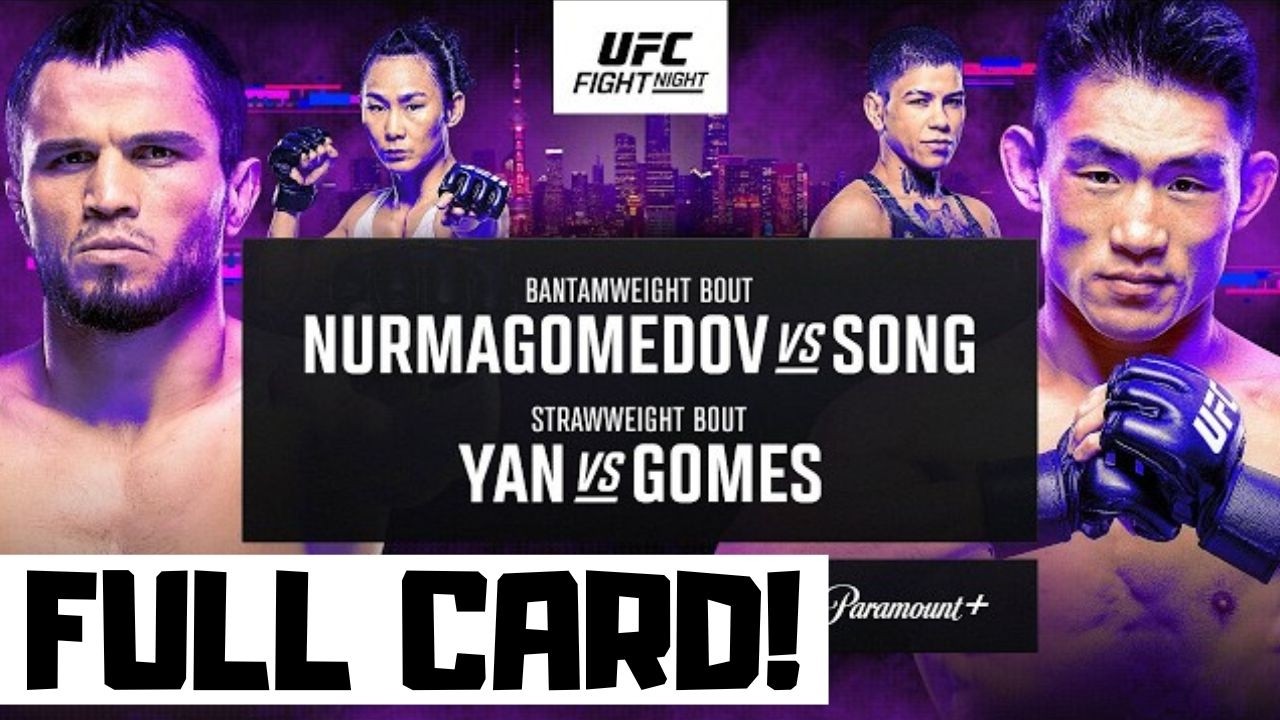 UFC Fight Night Nurmagomedov vs Song Predictions & Full Card Breakdown - UFC Shanghai Betting Tips