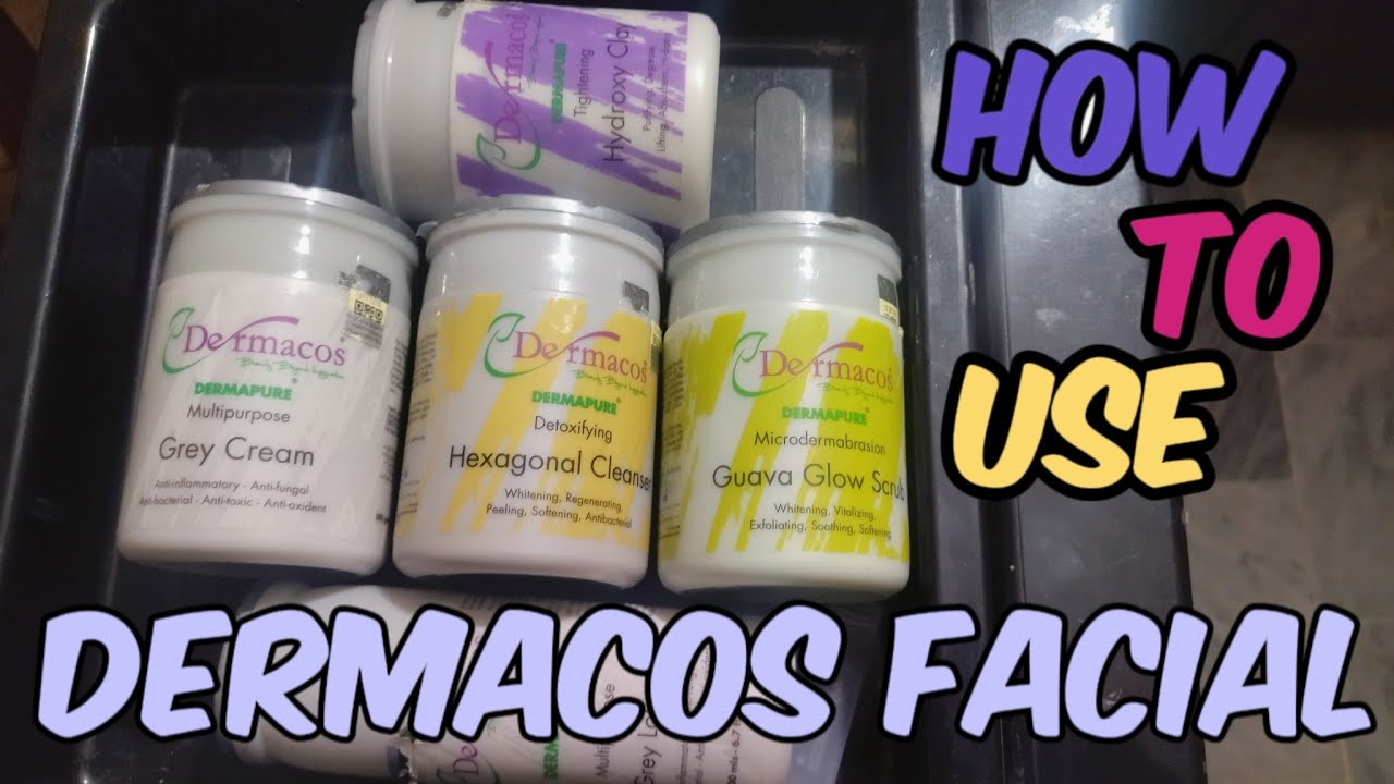 how to use dermacos facial