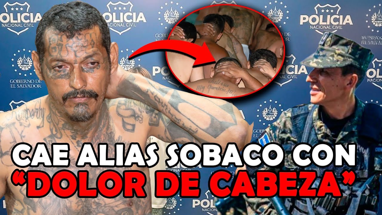 Pandillero con las manos en la nuca por “dolor de cabeza” pero la verdad sorprendió a todos