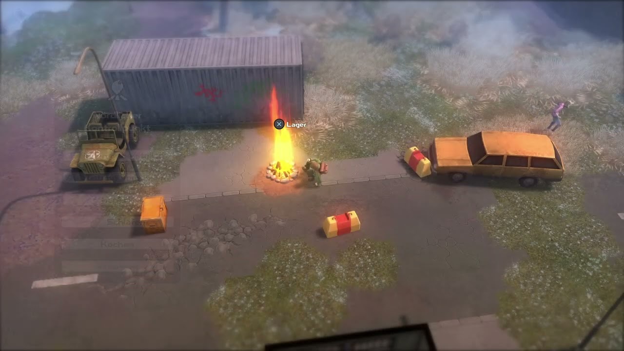 Dysmantle camp fire