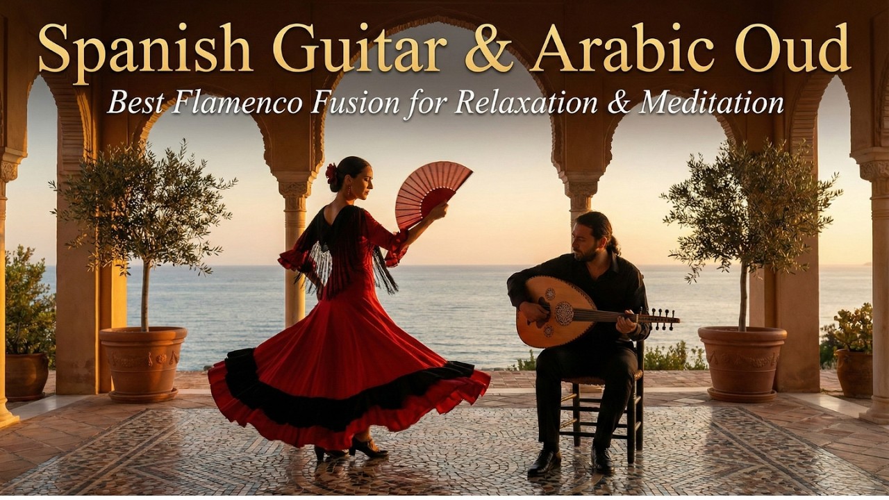 Spanish Guitar & Arabic Oud – Best Flamenco Fusion for Relaxation & Meditation