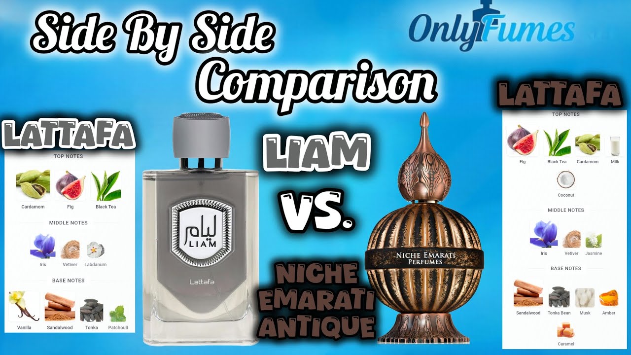Полное сравнение ароматов Lattafa Liam и Niche Emarati Antique #lattafa #аромат #одеколон #обзор