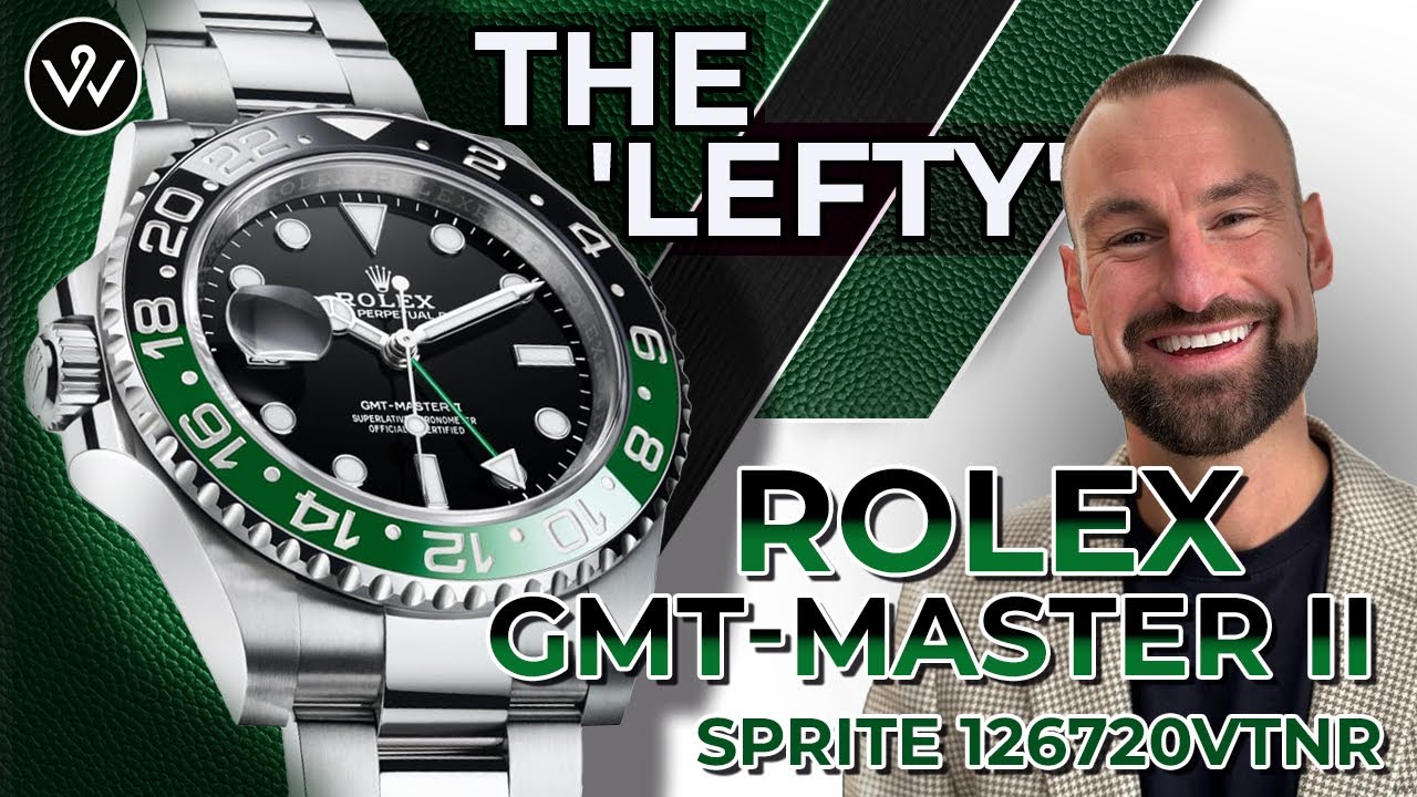 «Левша» Rolex GMT-Master II Sprite 126720VTNR — официальные часы