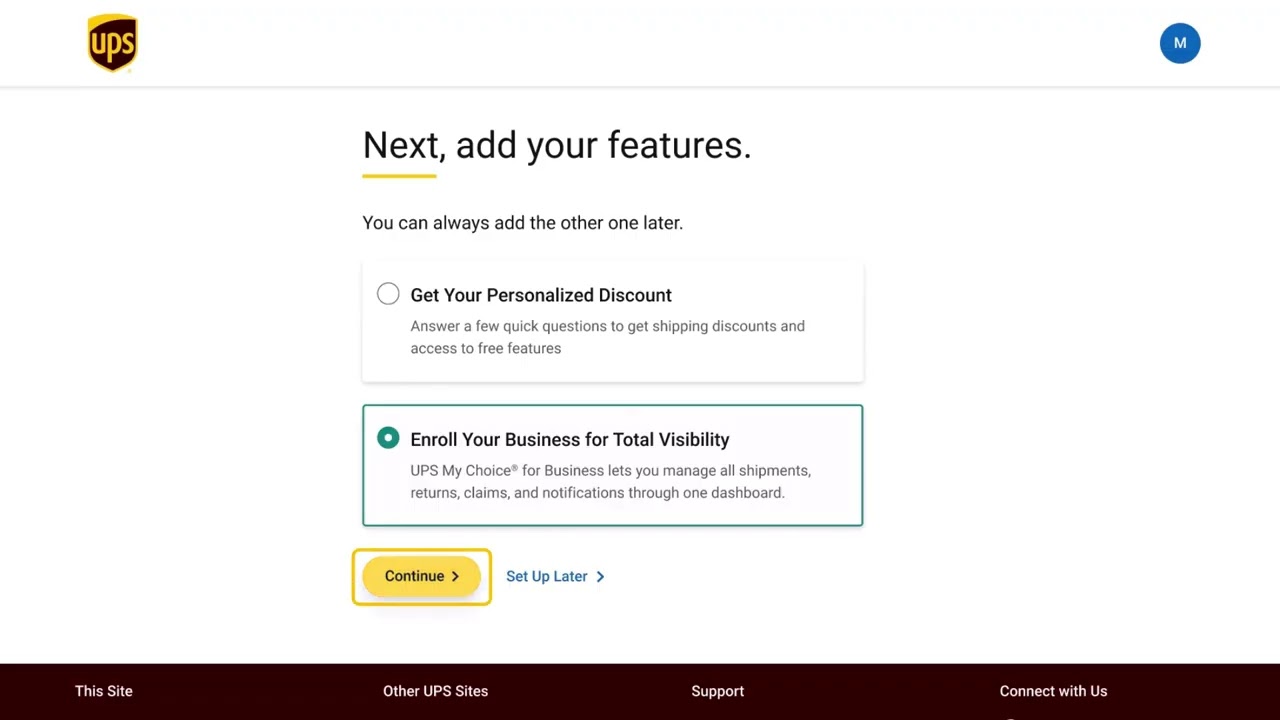 How to create profile & setup account