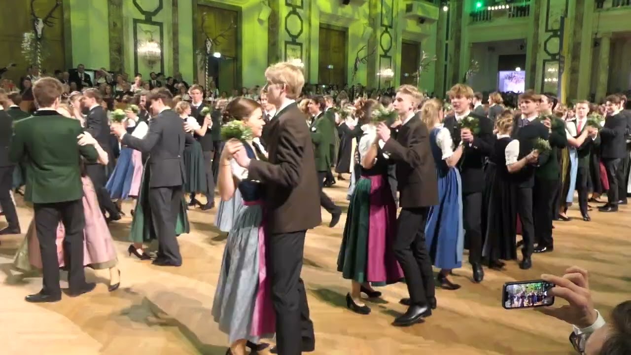 Jägerball Wien, 2025, Balleröffnung