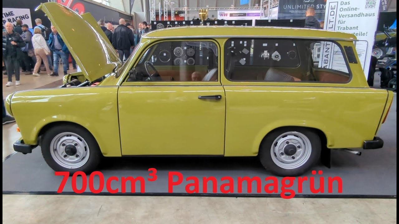 Trabant 601S Universal Panamagrün Neuaufbau 700 cm³ Tiefergelegt
