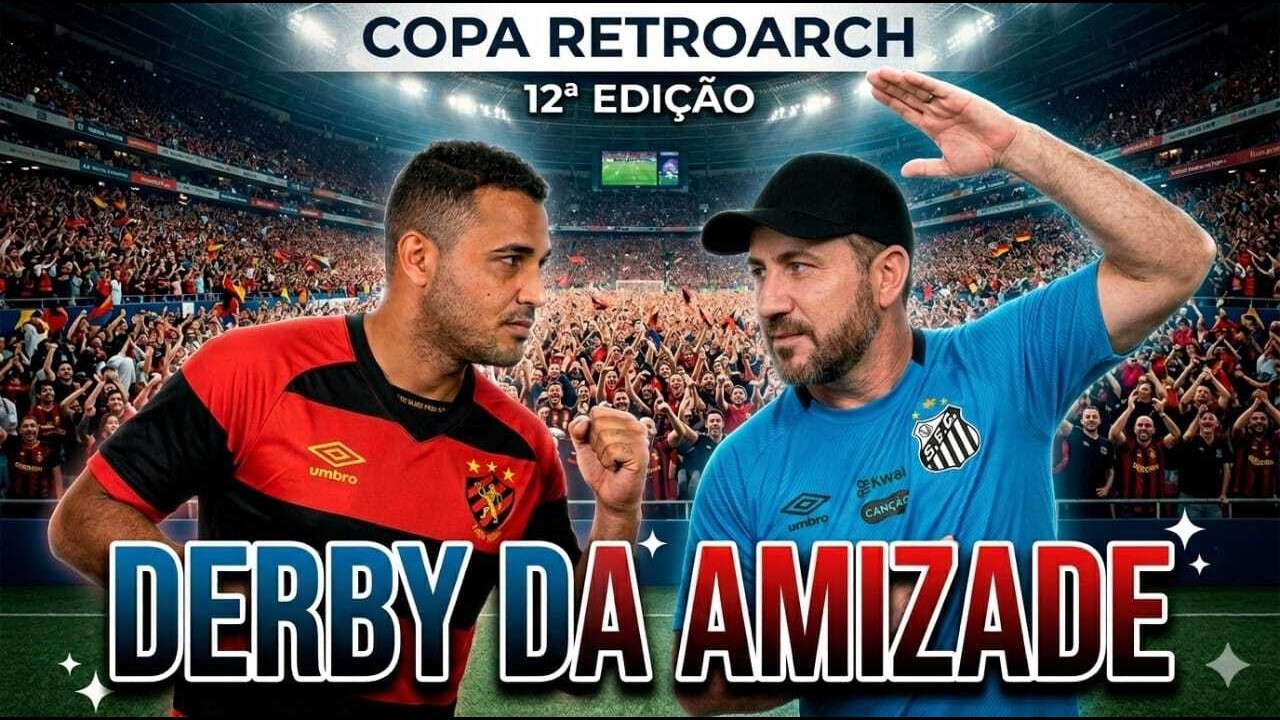 COPA RETROARCH ISS 12º EDIÇAO   EDU (FLA) X (CE) PEDRO