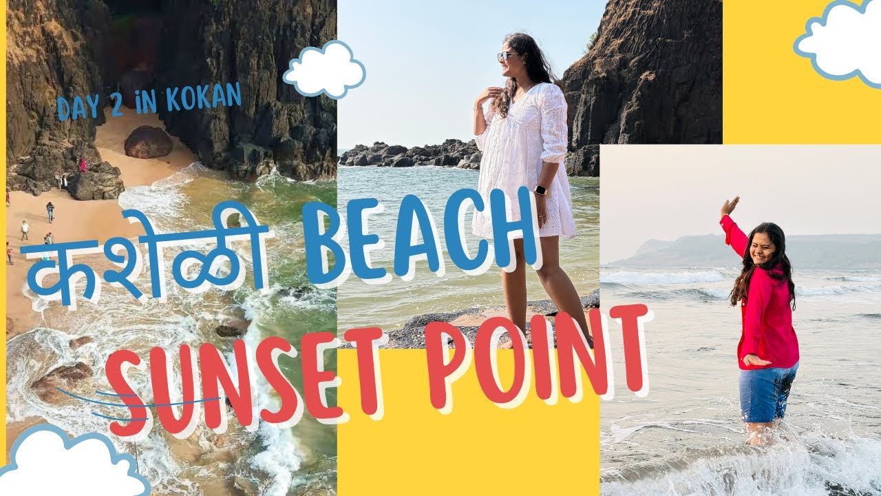 Kasheli sunset point🌅|kokan Temple 🛕 |Part 2|Aakanksha Tole|marathi vlog
