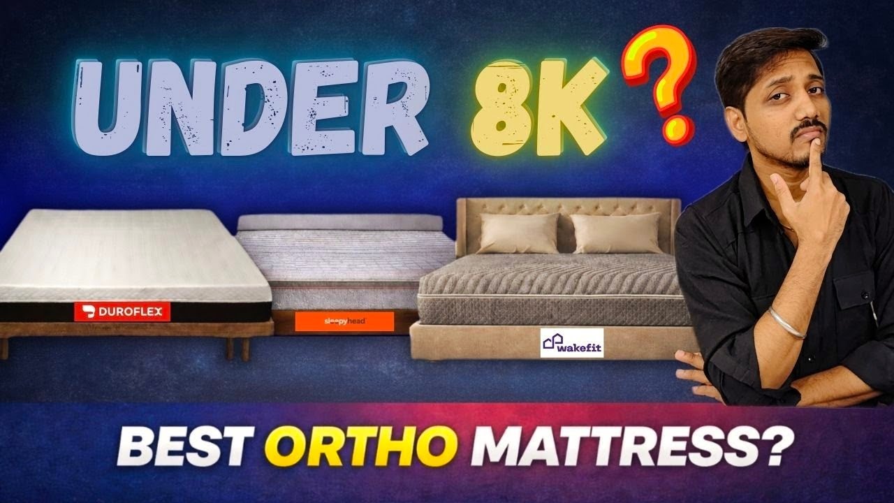 Best Ortho Mattress Under ₹8K in 2026? Don’t Buy Before Watching! 😳😎