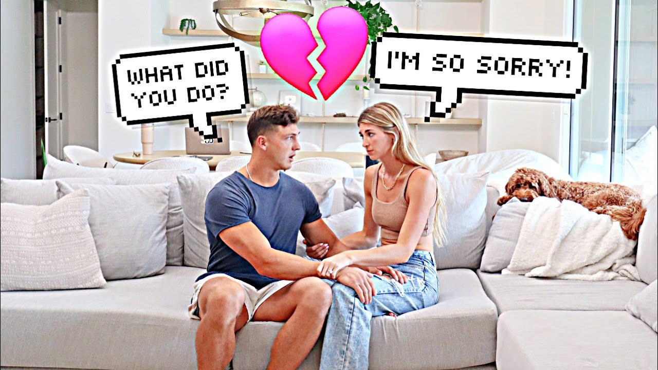 Telling my husband I'm sorry.. emotional