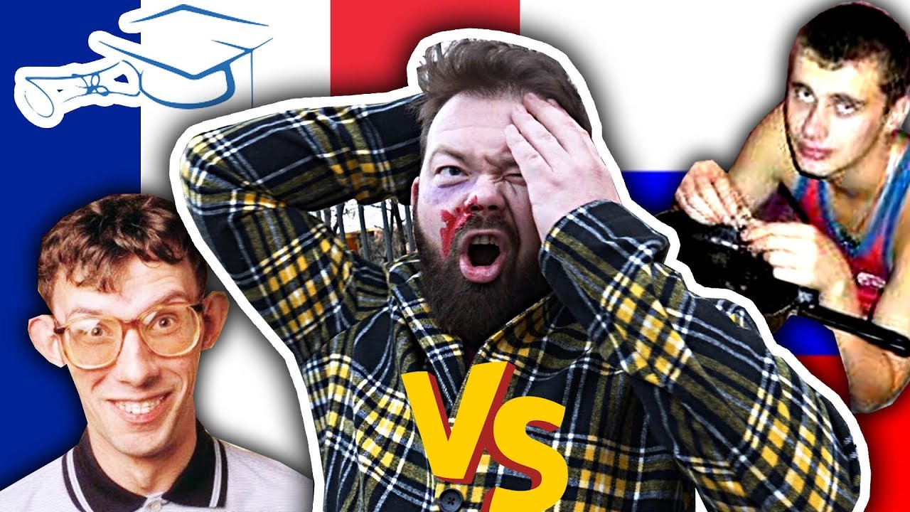 ÉTUDIANTS Français VS Russes - Daniil le Russe
