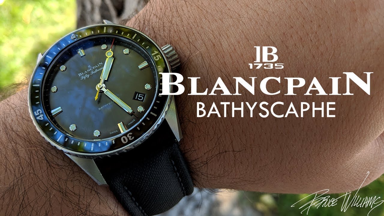 Обзор Blancpain Bathyscaphe: хотите купить Submariner? Лучше рассмотрите этот вариант.