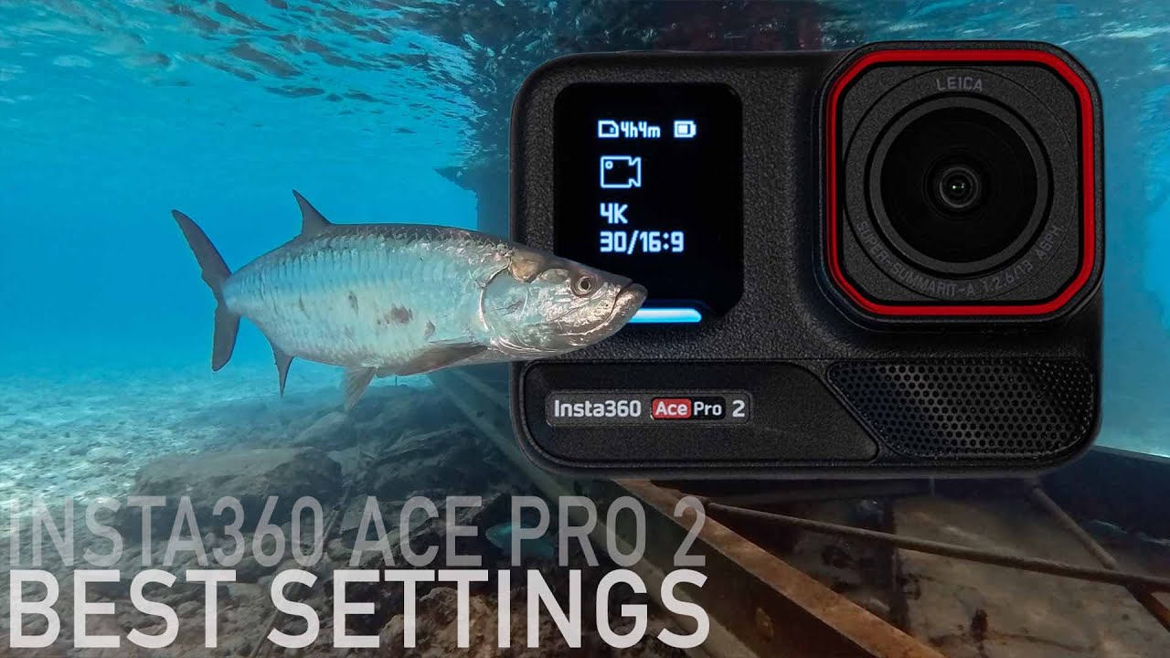 Insta360 Ace Pro 2 — лучшие настройки для съёмки под водой