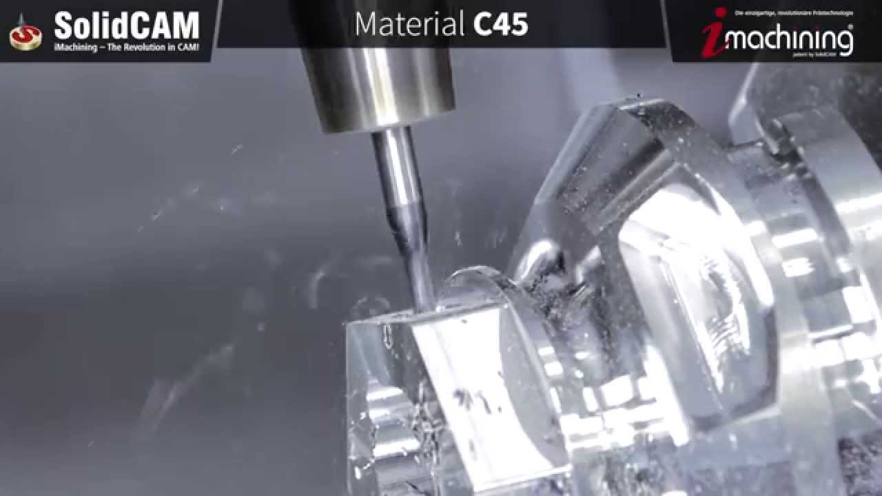 SolidCAM Drehfräsen & iMachining auf einer OKUMA Multus BII