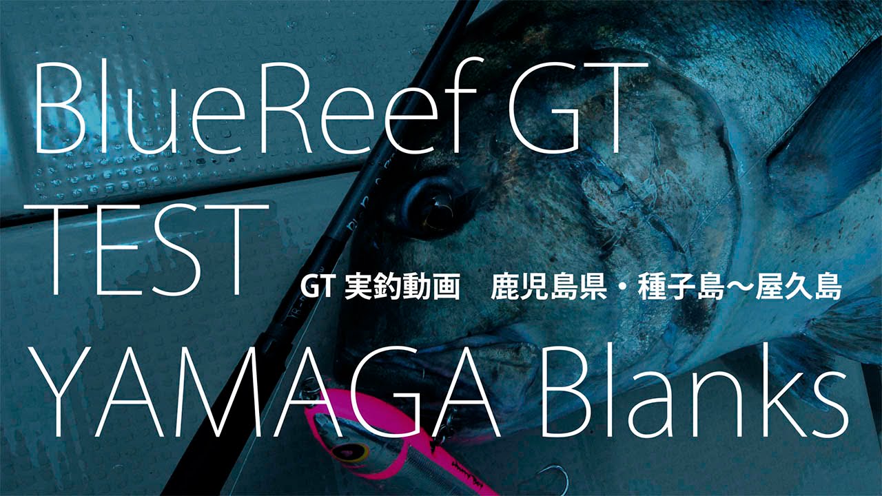 BlueReef GT TEST 実釣動画!!