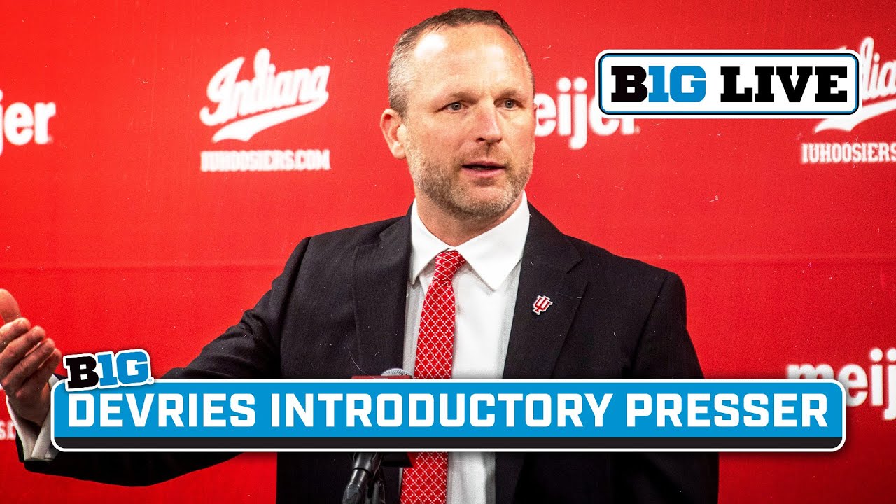 Darian DeVries Introductory Press Conference | Indiana Basketball