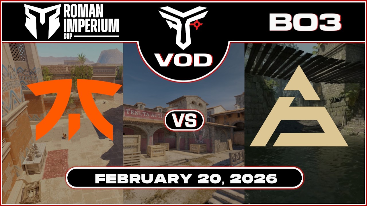 fnatic vs SAW | Roman Imperium Cup V | #BO3 | @TrottahCS [ #cs2 #vod ]