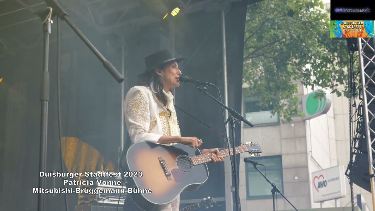 Duisburger Stadtfest 2023 Patricia Vonne Mitsubishi   Brüggemann Bühne