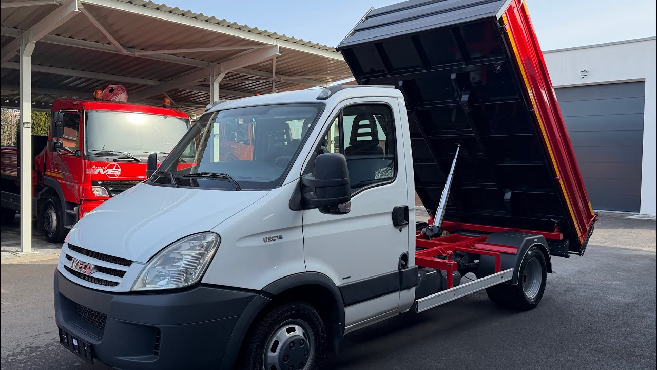 IVECO DAILY 50C15 sklápač vyklápač trojstranný do 3.5t / 3 side kipper up to 3,5t