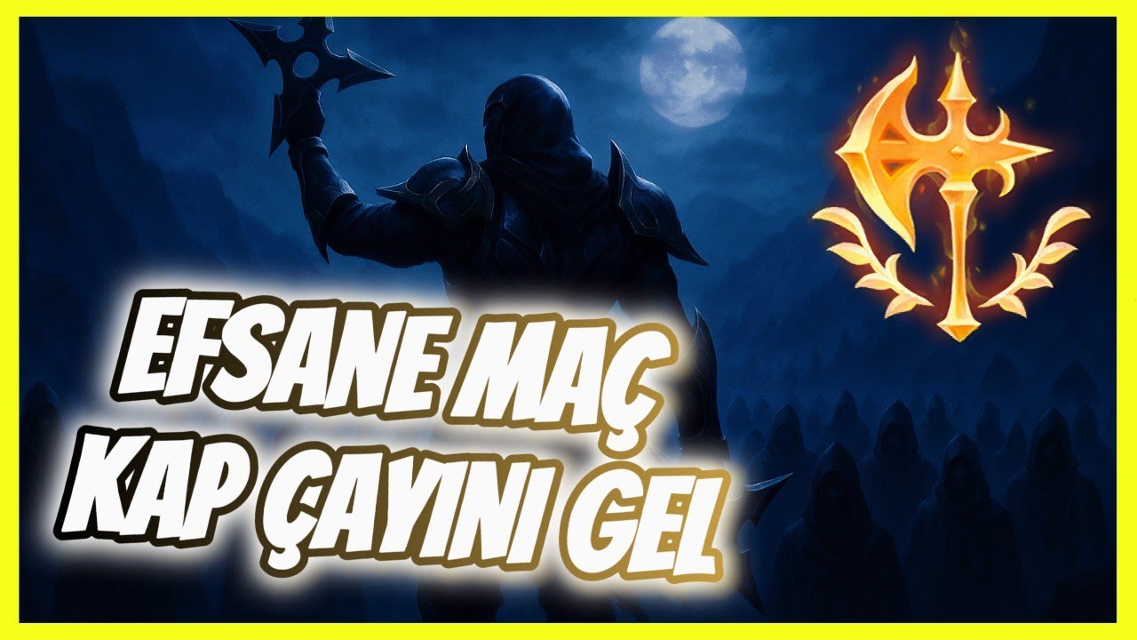 🥷PERFECT KDA'LI EFSANE MAÇ🥷