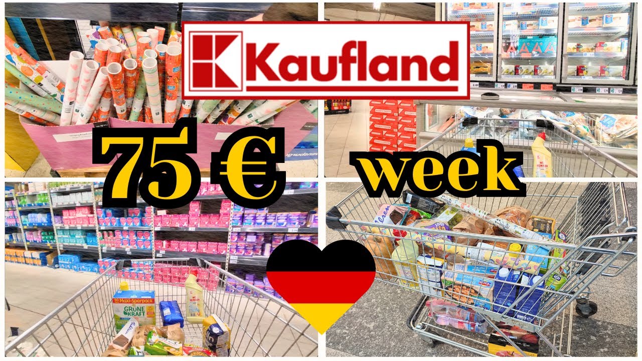 🇩🇪  75€ Grocery Shopping at Kaufland in Germany | Prices 2025 | Weekly Budget for a Couple
