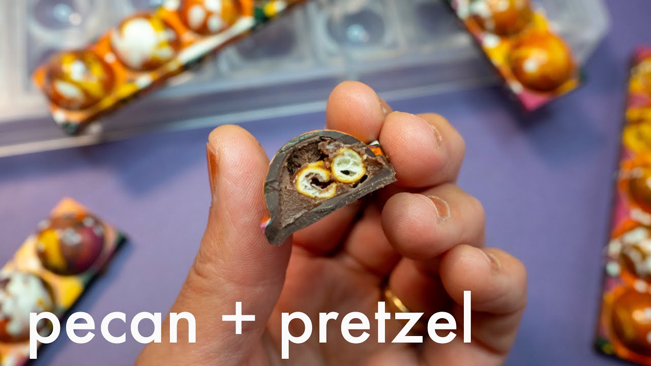Crunch!’s the Word: Pecan Praline Pretzel Bonbon Party