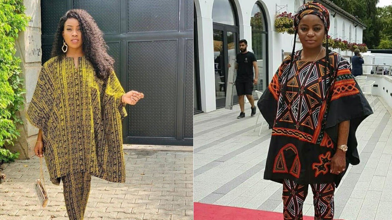 HOW TO MAKE A PONCHO WITH ANKARA